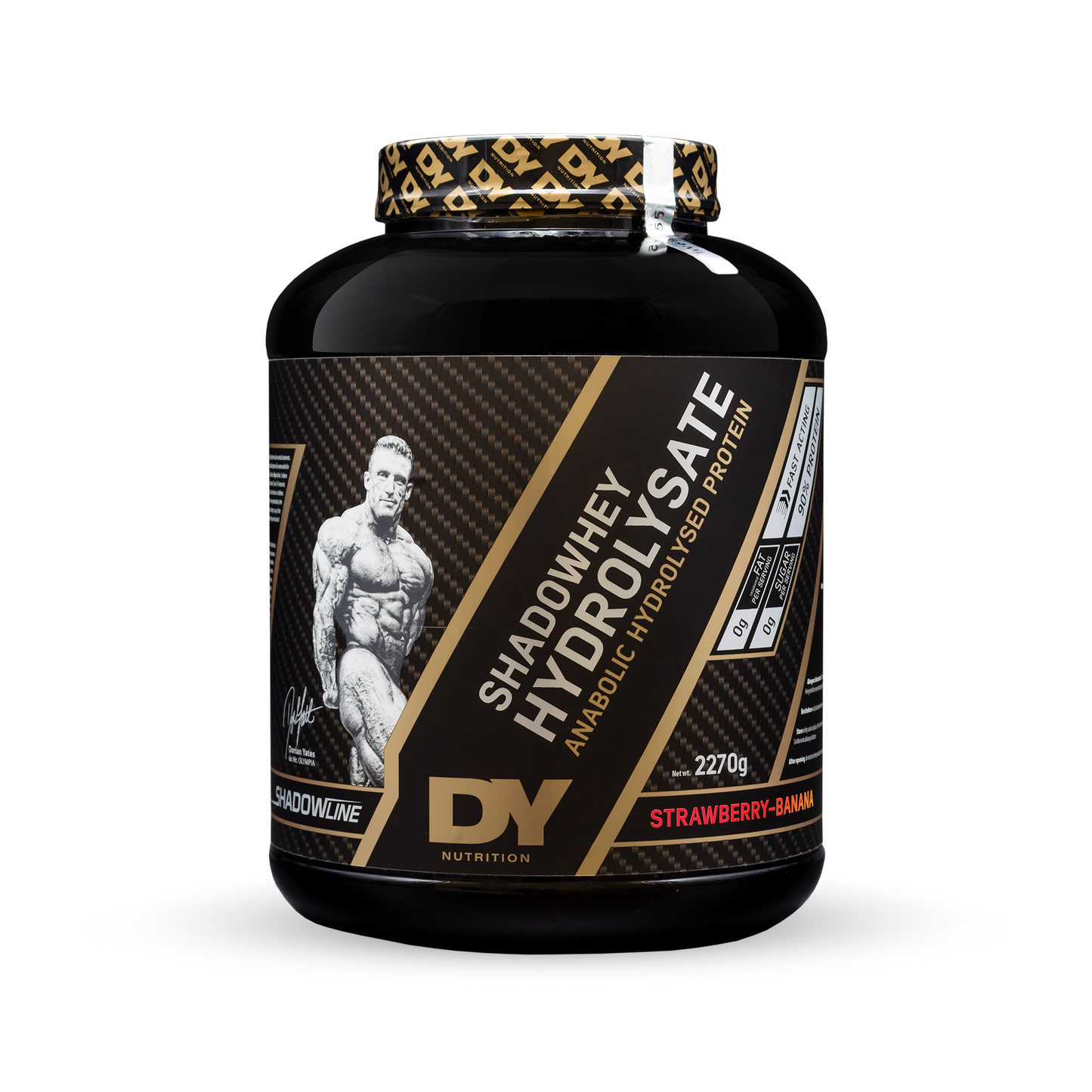 DY Nutrition Shadowhey Hydrolyzed 2kg - Strawberry-Banana