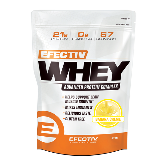 Efectiv Nutrition Whey Protein 2kg - Banana