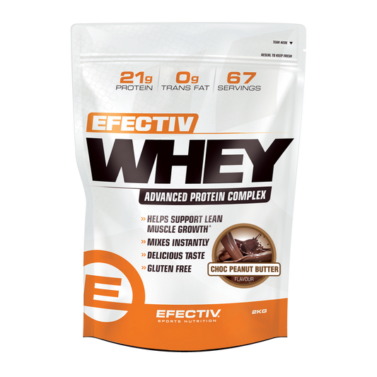 Efectiv Nutrition Whey Protein 2kg - Peanut Butter Cups
