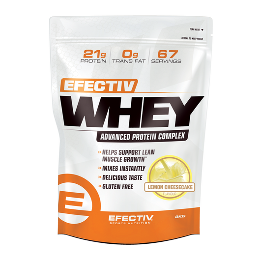Efectiv Nutrition Whey Protein 2kg - Lemon Cheesecake