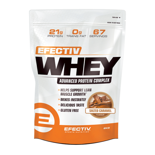 Efectiv Nutrition Whey Protein 2kg - Salted Caramel