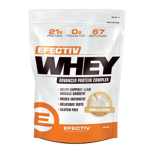 Efectiv Nutrition Whey Protein 2kg - Vanilla Creme