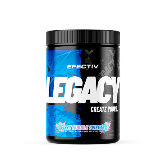 Efectiv Nutrition LEGACY Pre-Workout 380g - Fizzy Bubble Sweets