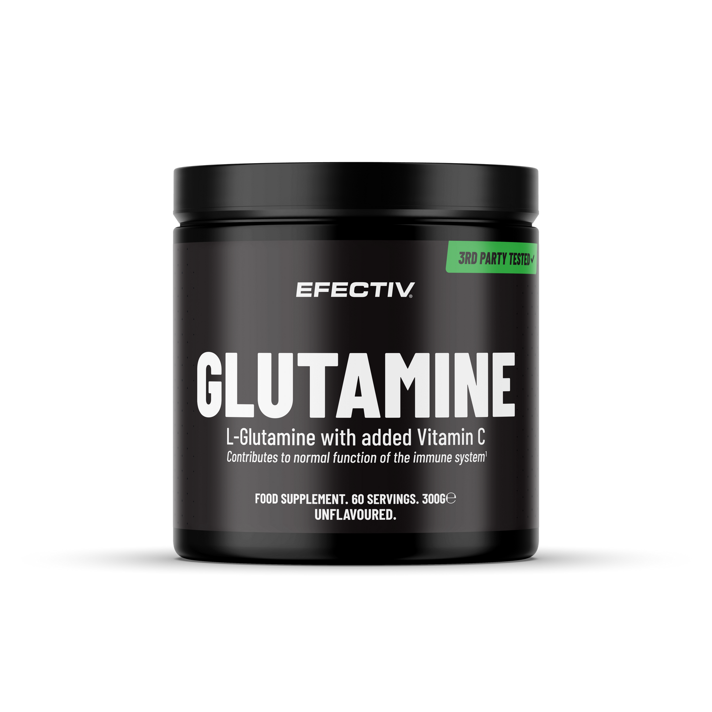 Efectiv Nutrition Glutamine + Vitamin C 300g - Unflavoured