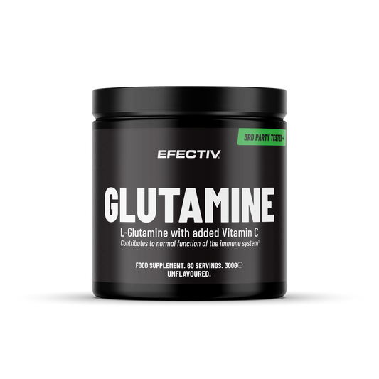 Efectiv Nutrition Glutamine + Vitamin C 300g - Unflavoured