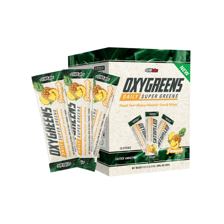 EHP Labs OxyGreens 15 Stick Pack - Strawberry Margarita