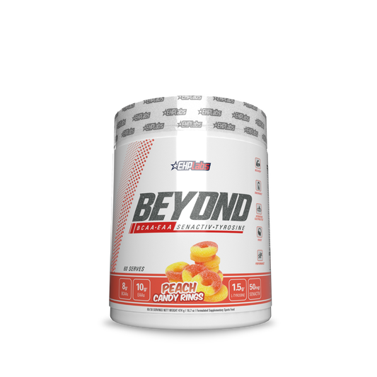 EHP Labs Beyond BCAA EAA 580g - Peach Candy Rings