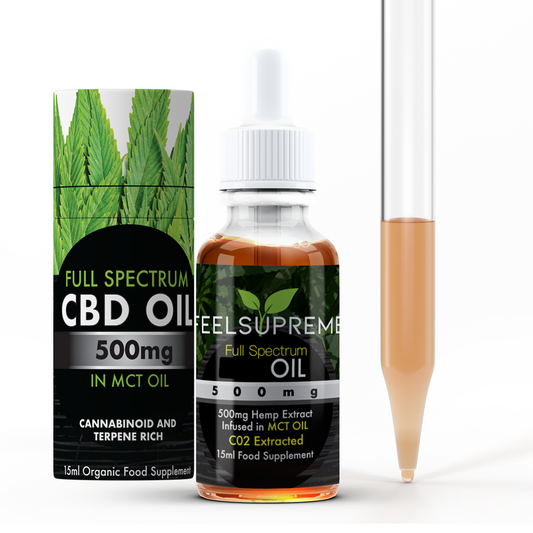 Feel Supreme CBD Oil - 500mg 15ml