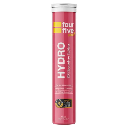 FourFive Hydro Plus Effervescent Tablets 8x20 Tabs - Mixed Berry