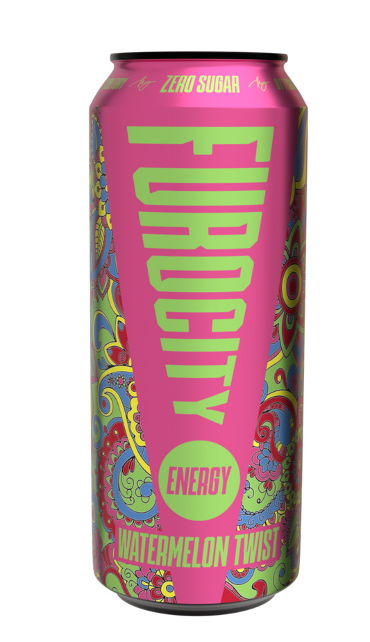 Furocity Energy Drink 12x500ml - Watermelon Twist