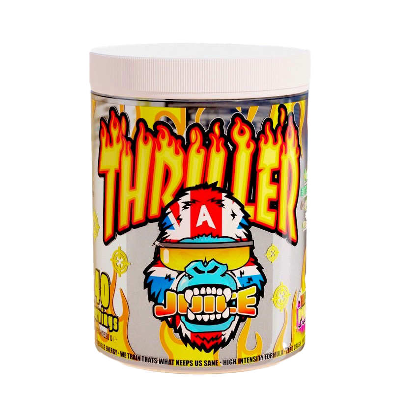 Gorillalpha Thriller Juice 520g - Raspberry & Lemonade Slushy