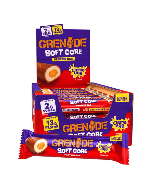 Grenade Protein Bar (Soft Core) 18x45g Creme Egg (Limited Edition) - Creme Egg