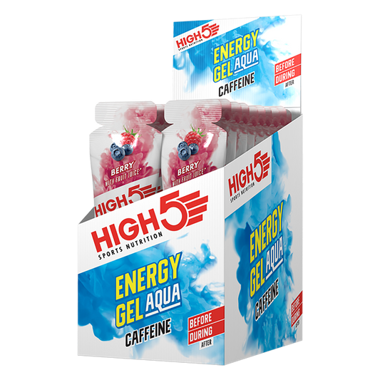 HIGH5 Energy Gel Aqua Caffeine 20x66g - Berry