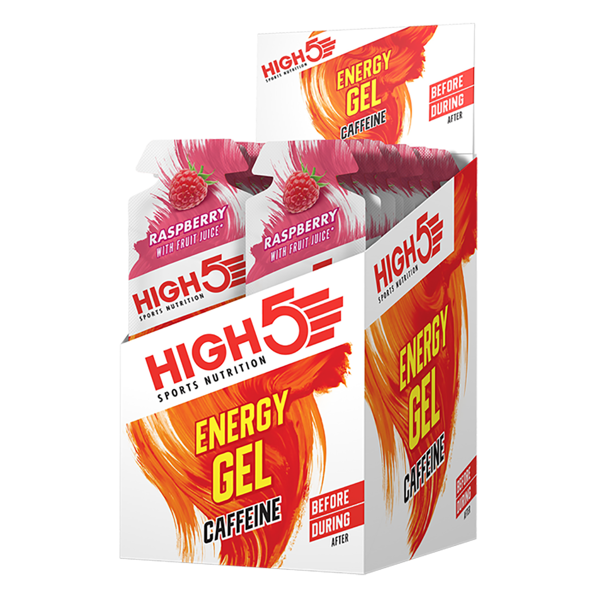 HIGH5 Energy Gel Caffeine 20x40g - Orange