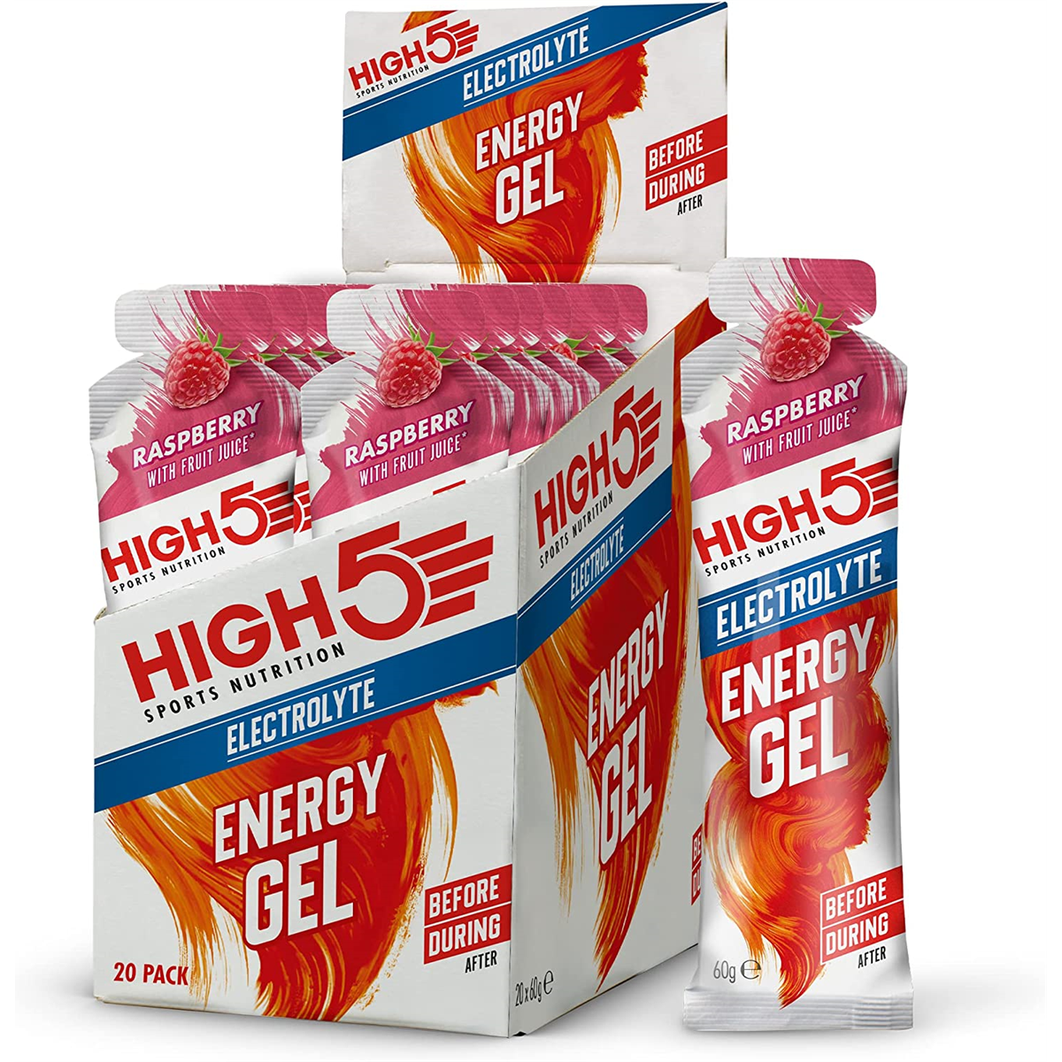 High5 Energy Gel Electrolyte 20x60g - Tropical