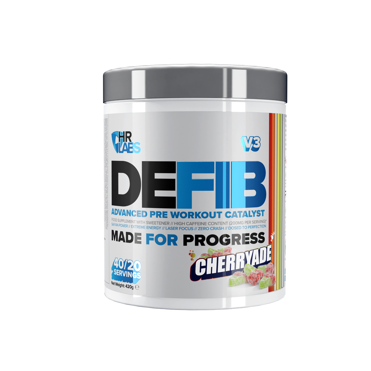 Hr Labs Defib V3 Limited Edition - Fizzy Bubblegum Bottles
