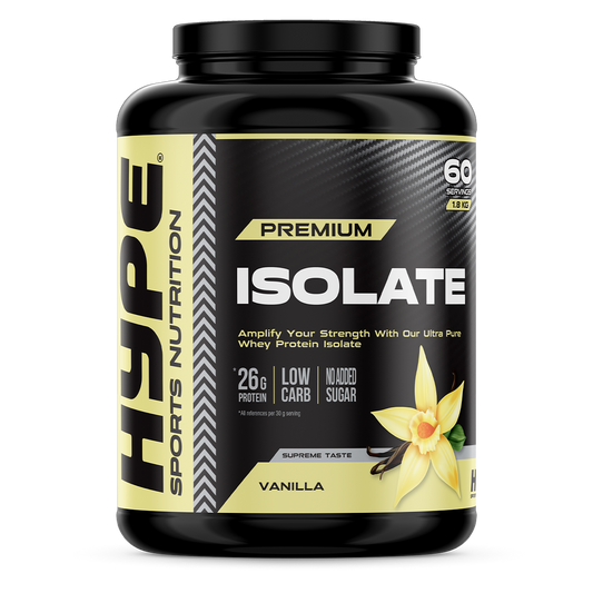 HYPE Whey Isolate 1.8kg - Vanilla