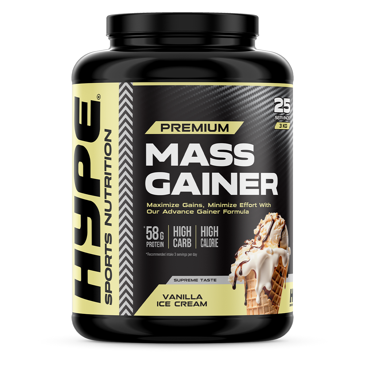 HYPE Mass Gainer 3kg - Vanilla