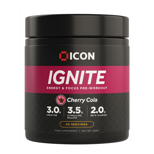 ICON Nutrition Ignite Pre-Workout 600g - Pineapple Punch