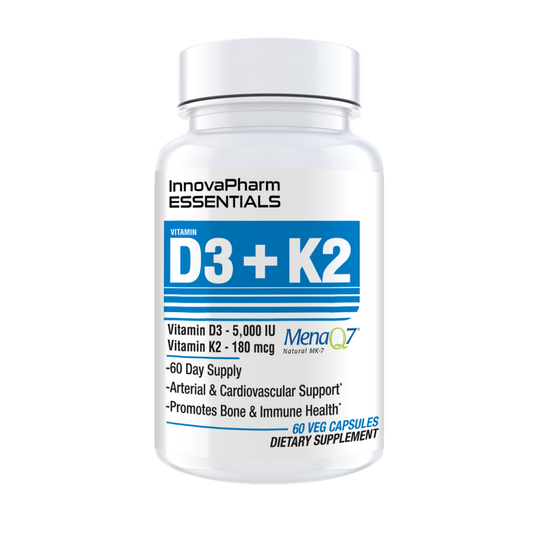Innovapharm D3+K2 - 60 Capsules