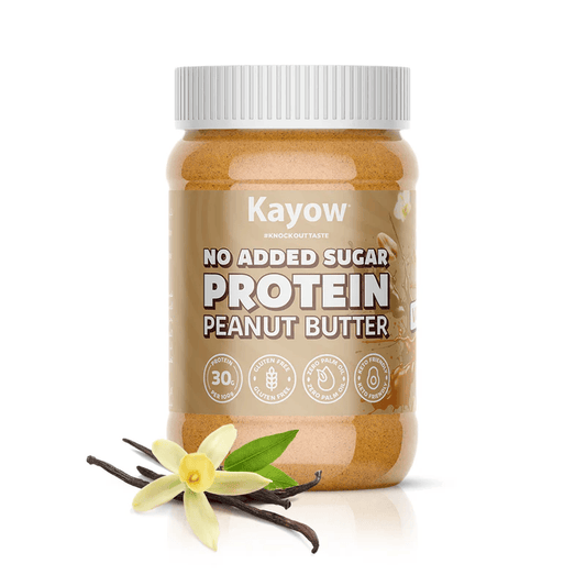 Kayow Nutrition No Added Sugar Protein Peanut Butter 350g - Salted Caramel