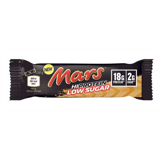Mars Hi Protein Low Sugar Bar 57g - White Chocolate