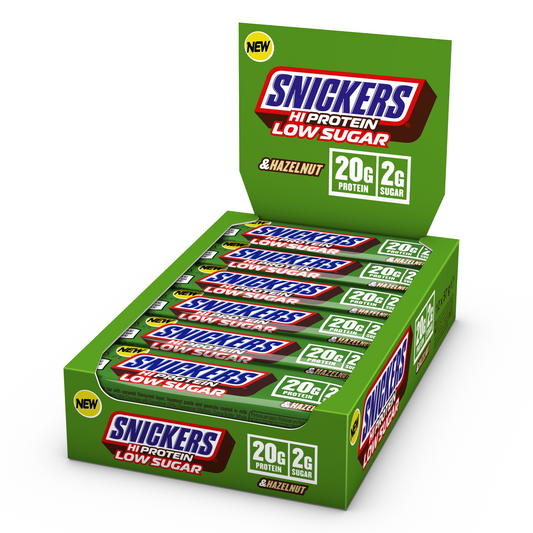 Snickers Low Sugar Protein Bar 12x57g - Dark Chocolate