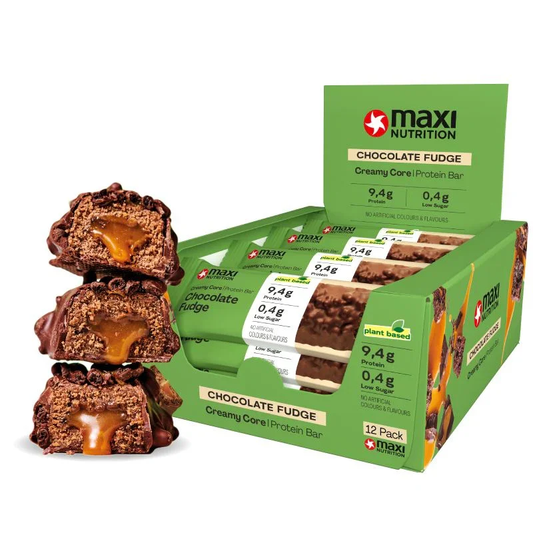 MaxiNutrition Vegan Creamy Core Bar 12x45g - Chocolate Orange