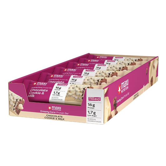 MaxiNutrition Creamy Core Protein Bar 12x45g - Hazelnut Nougat
