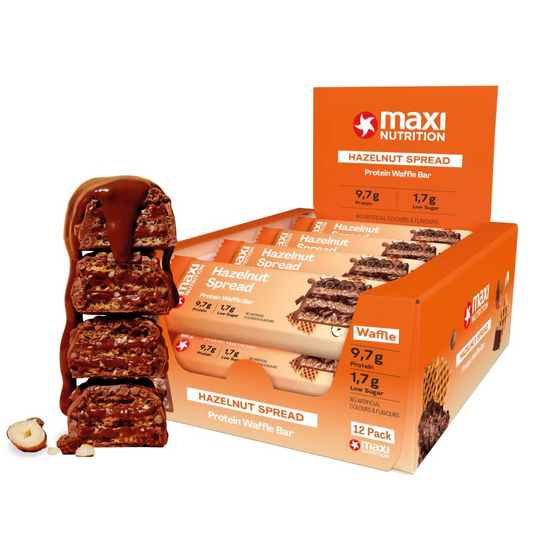 MaxiNutrition Protein Waffle Bar 12x40g - Pistachio Spread