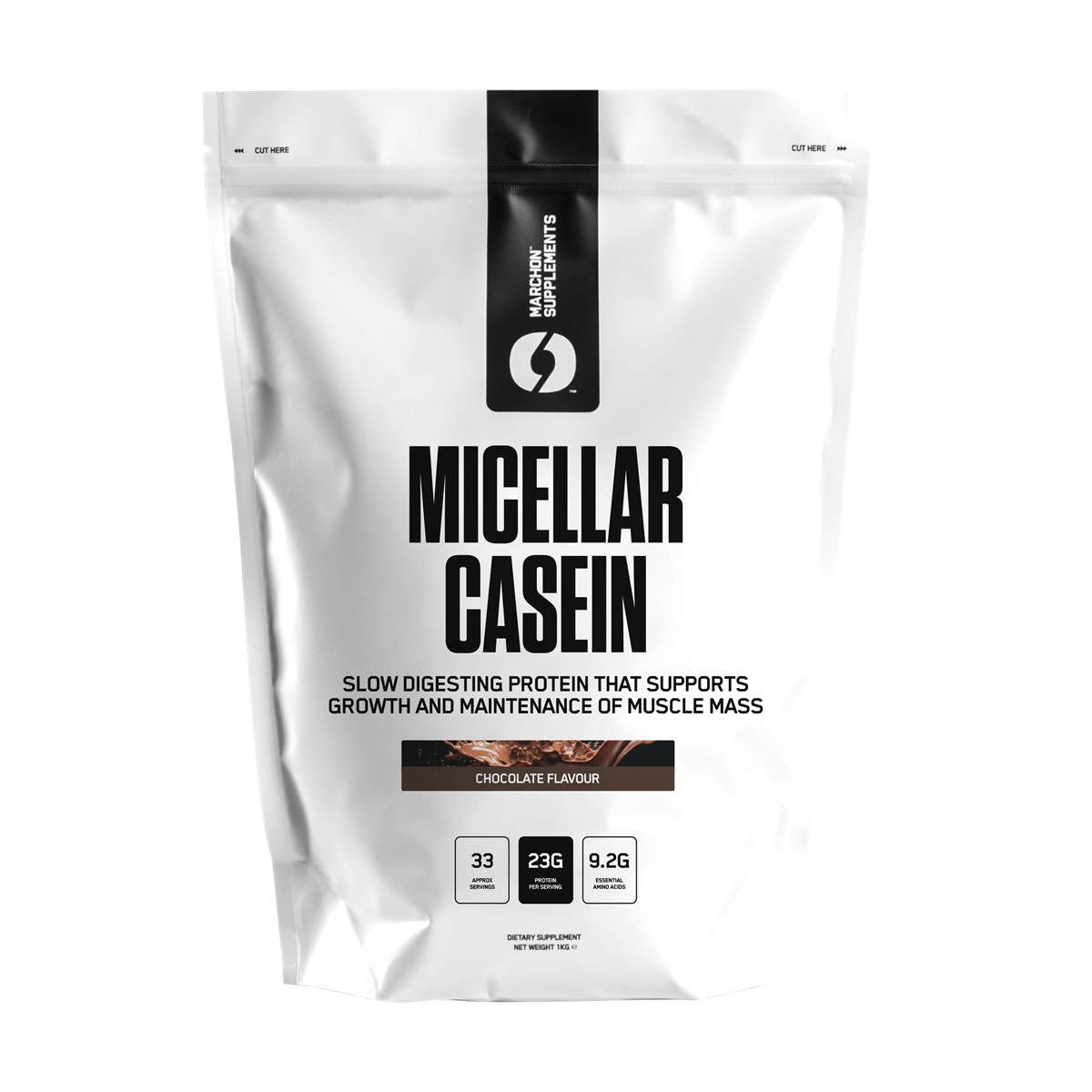 Marchon Supplement Micellar Casein 1kg - Chocolate