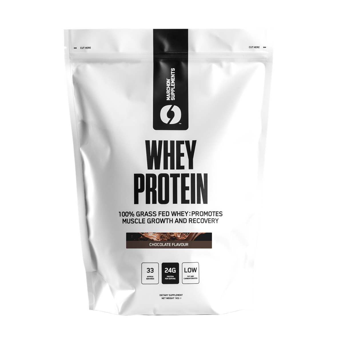 Marchon Supplement Whey Protein 1kg - Chocolate