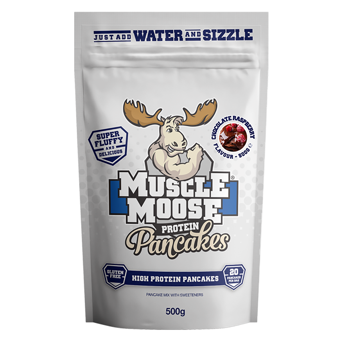 Muscle Moose Protein Pancakes 500g - Golden Syrup
