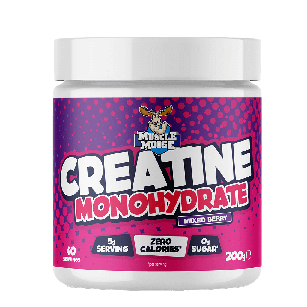 Muscle Moose Creatine Monohydrate (Flavoured) 200g - Orange