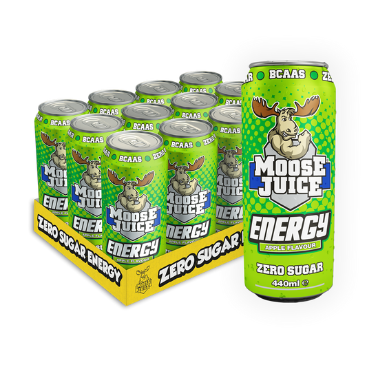Muscle Moose Moose Juice 12x440ml - Blue Raspberry
