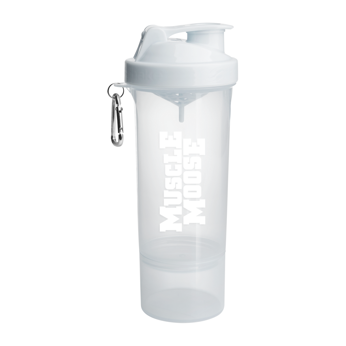 Muscle Moose Smartshake Slim 500ml - White On White