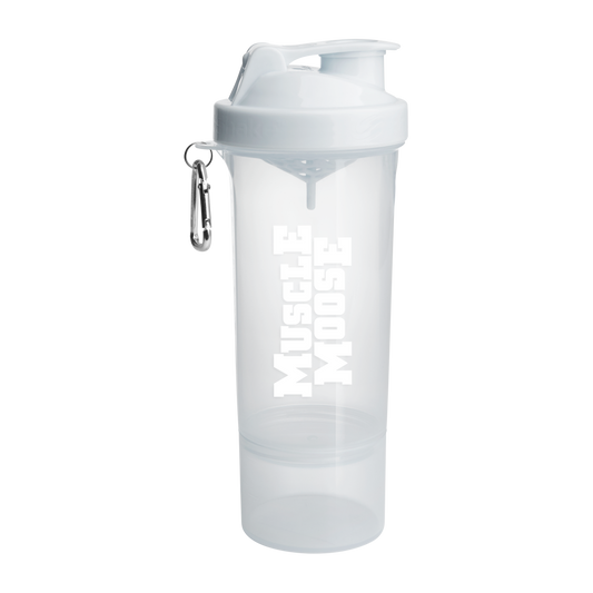 Muscle Moose Smartshake Slim 500ml - White On White
