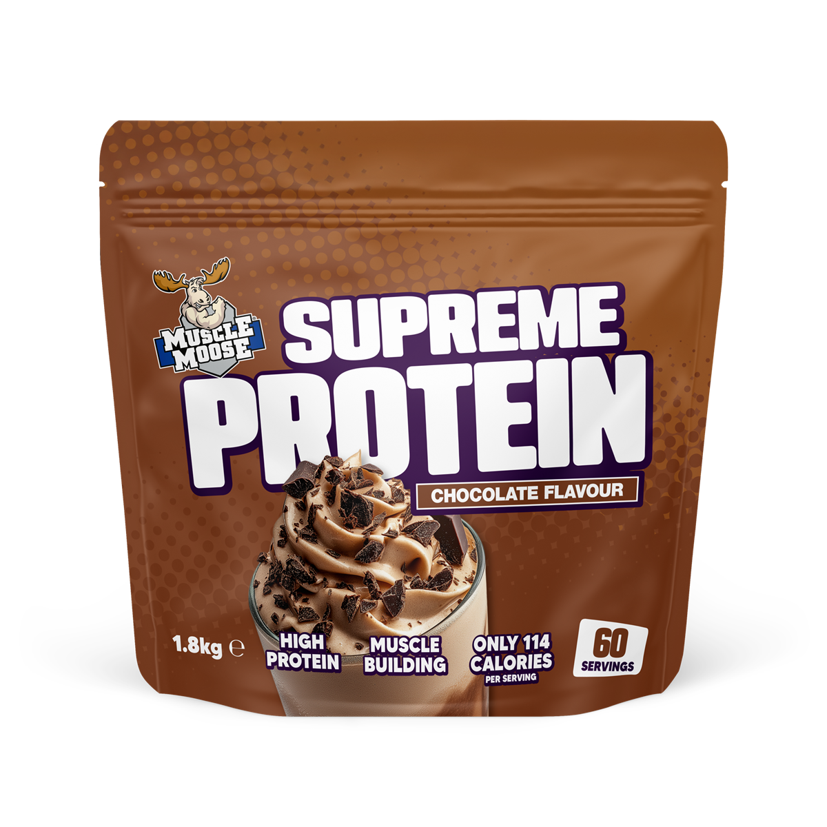 Muscle Moose Supreme Protein 1.8kg - Strawberry