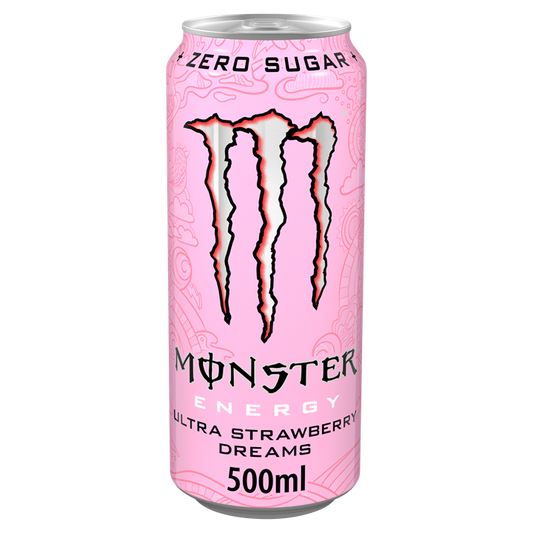 Monster Ultra 12x500ml - Strawberry Dreams