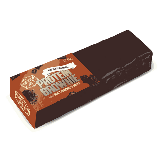 Mountain Joe's Protein Brownie 10x60g - Chocolate Caramel