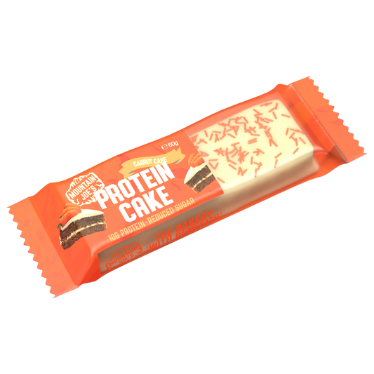 Mountain Joe's Protein Cake 10x60g - Carrot Cake