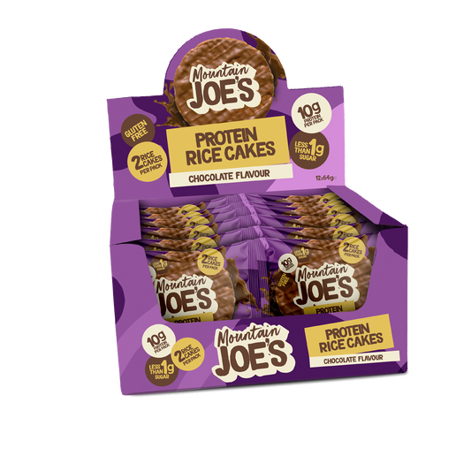 Mountain Joe's Rice Cake 12x64g - White Chocolate