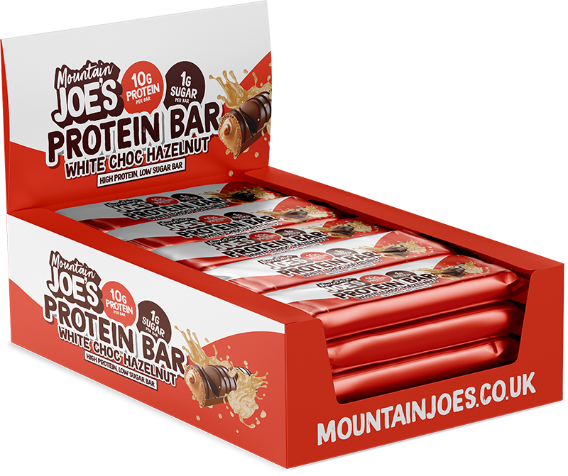 Mountain Joe's Protein Bar 12x35g - Chocolate Caramel Crisp