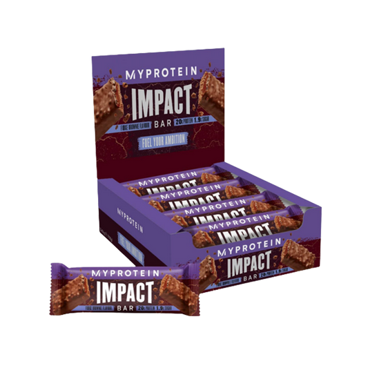 MyProtein Impact Protein Bar 12x64g - Fudge Brownie