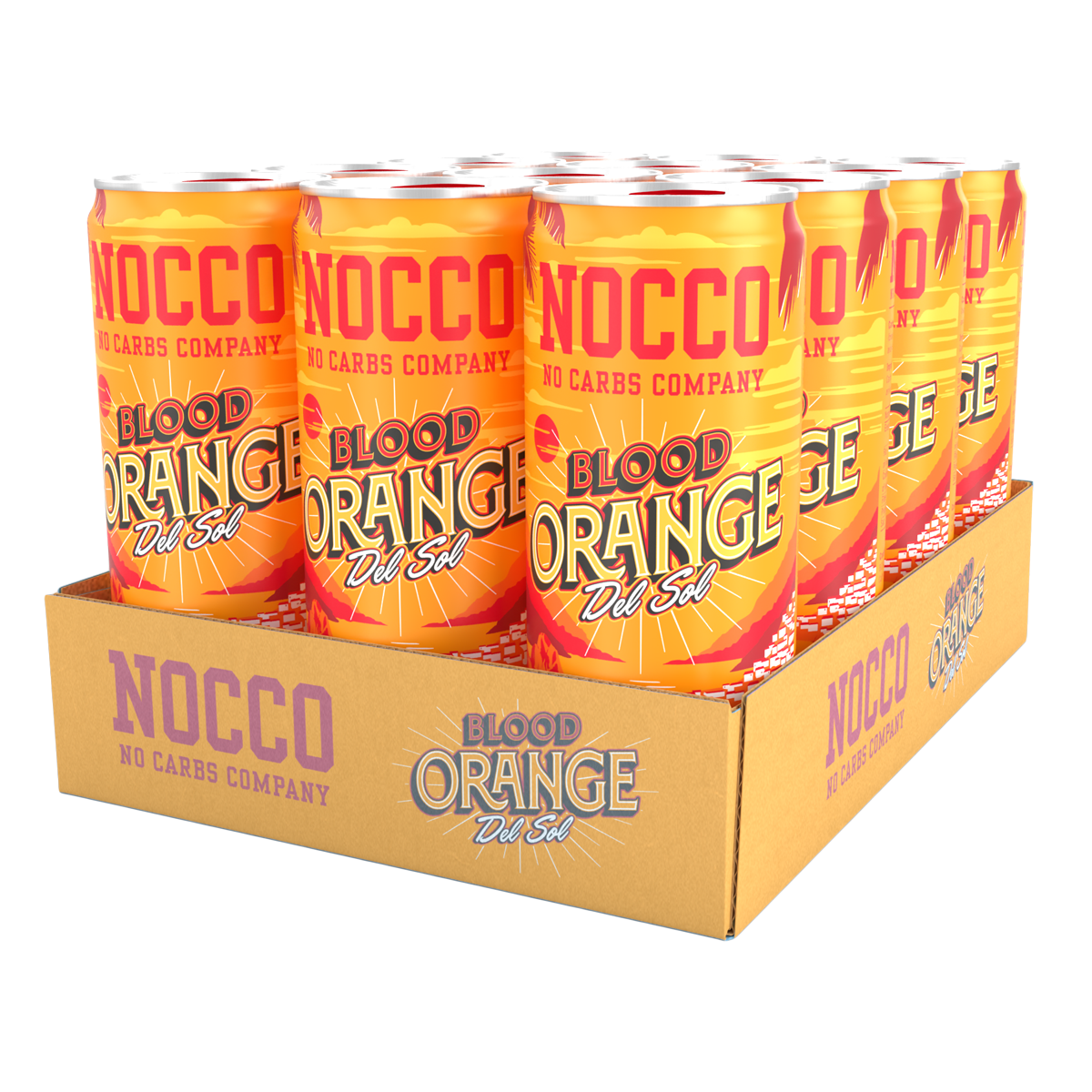 NOCCO BCAA 12x330ml - Blood Orange