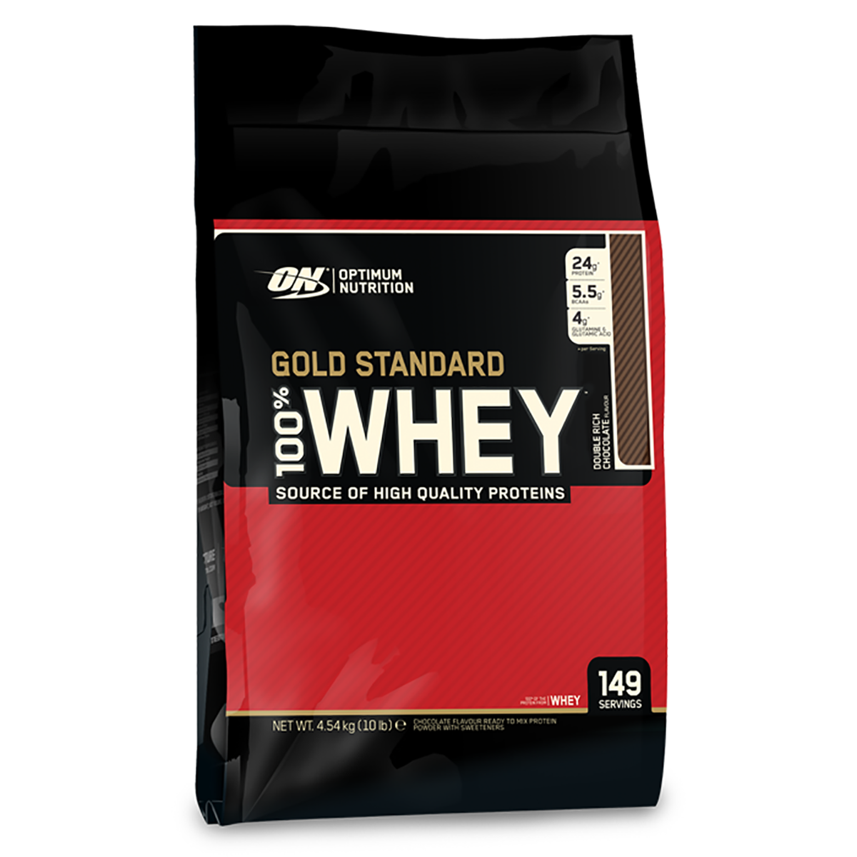 Optimum Nutrition Gold Standard 100% Whey 4.54kg - Delicious Strawberry