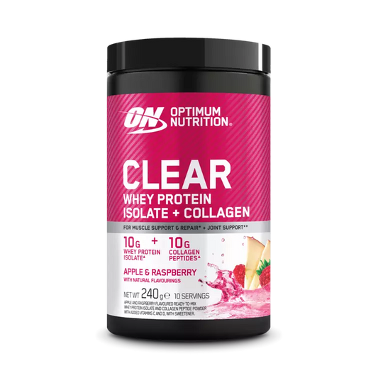 Optimum Nutrition Clear + Collagen - 240g / Apple & Raspberry