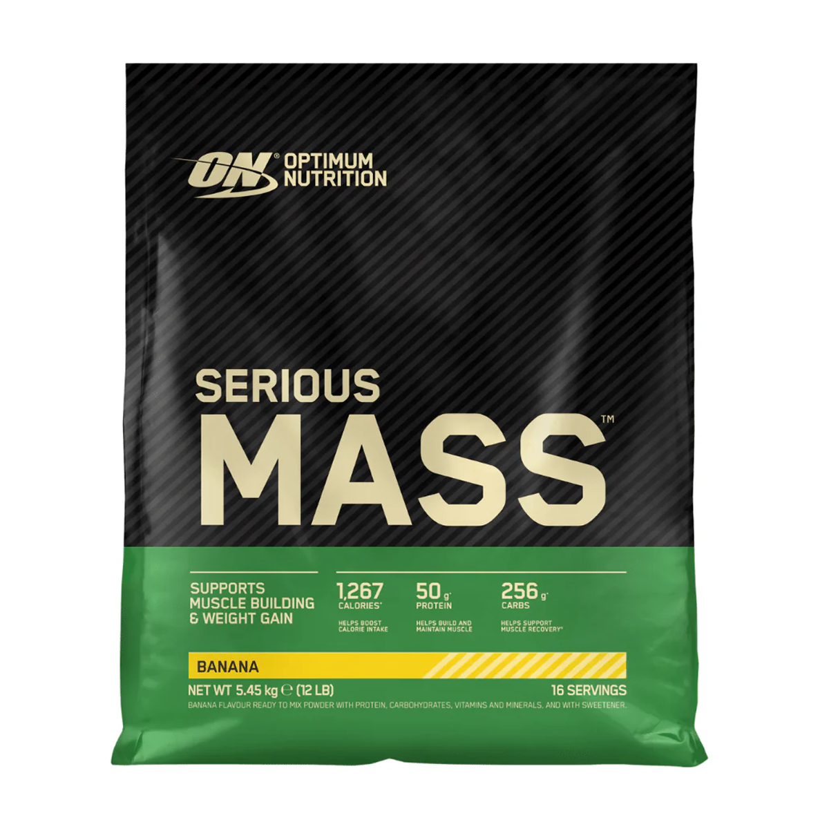 Optimum Nutrition Serious Mass 5.45kg - Banana