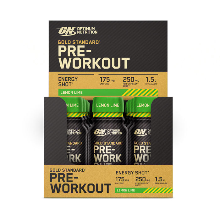 Optimum Nutrition Gold Standard Pre-Workout Shot 12x60ml - Cola