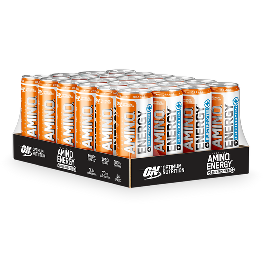 Optimum Nutrition Amino Energy + Electrolyte RTD 24x250ml - Orange